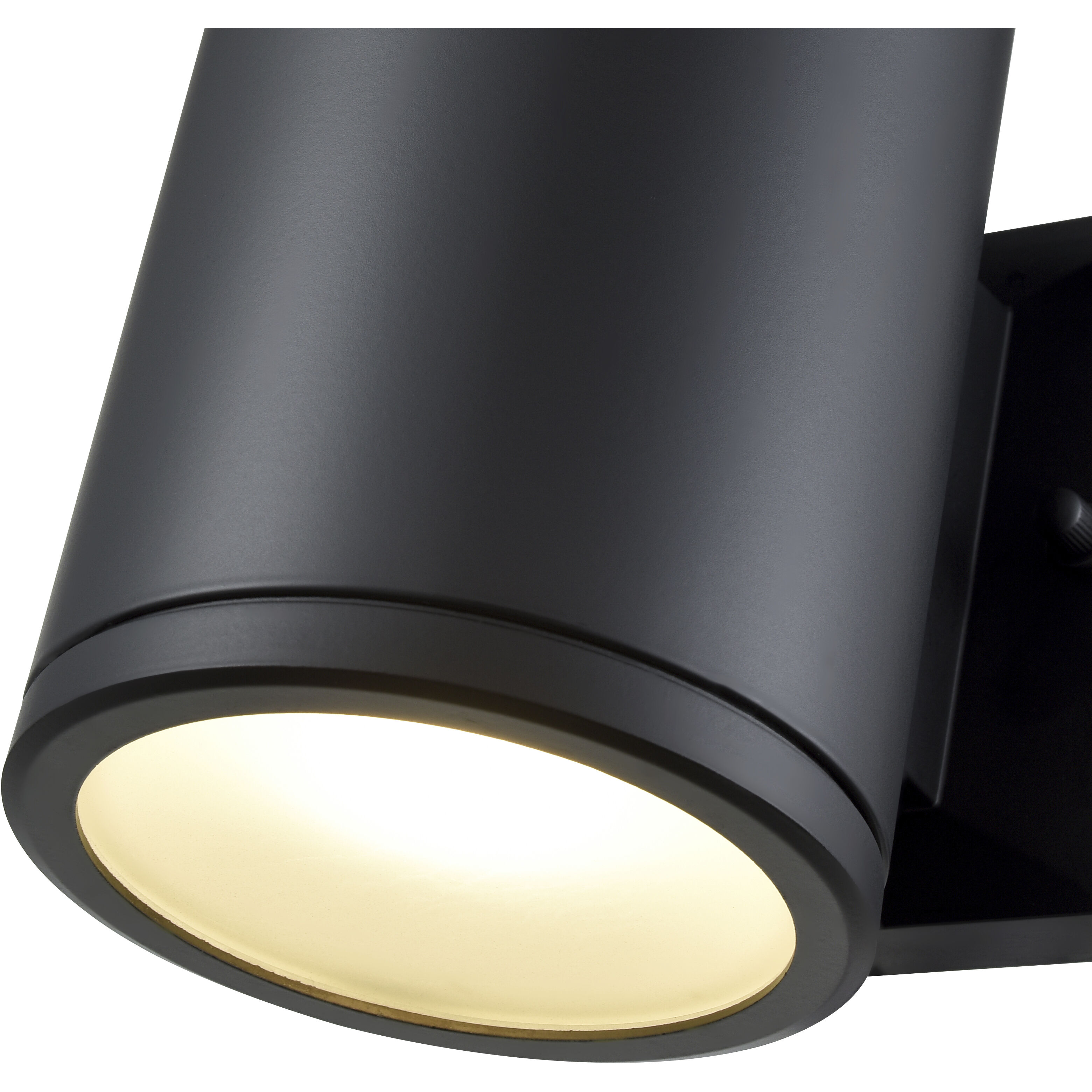 Vegas LED 7 inch Powder Coated Black Outdoor Wall Sconce